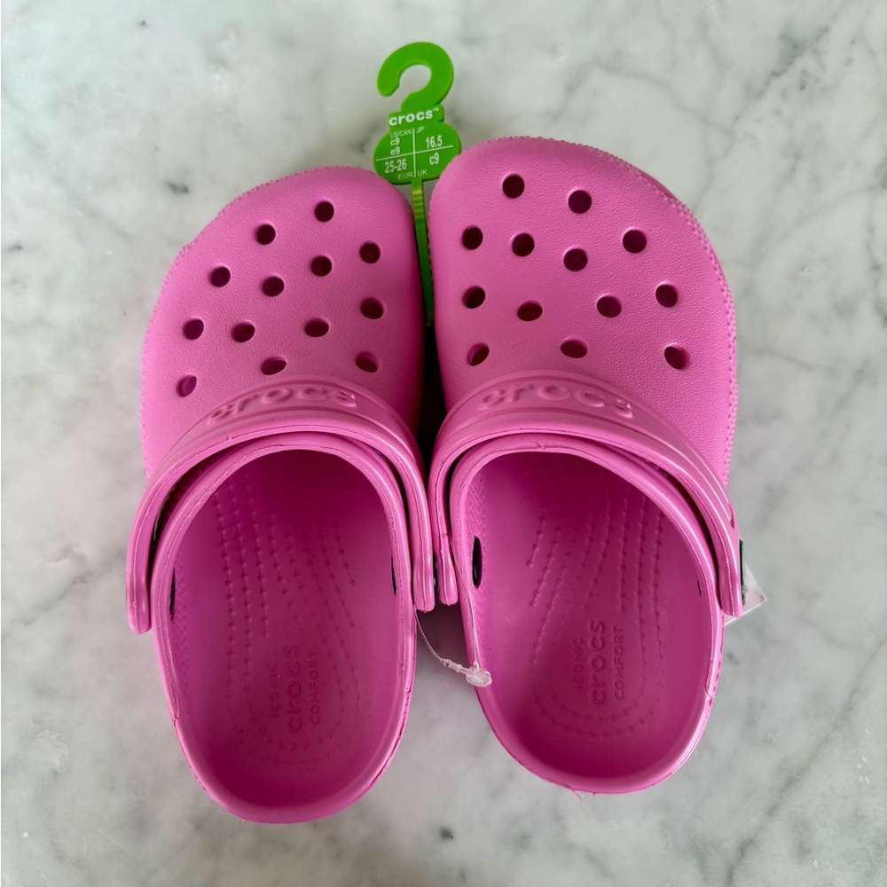 CROCS Kids Water Shoes - Vibrant Pink